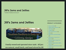 Tablet Screenshot of jillsjam.com